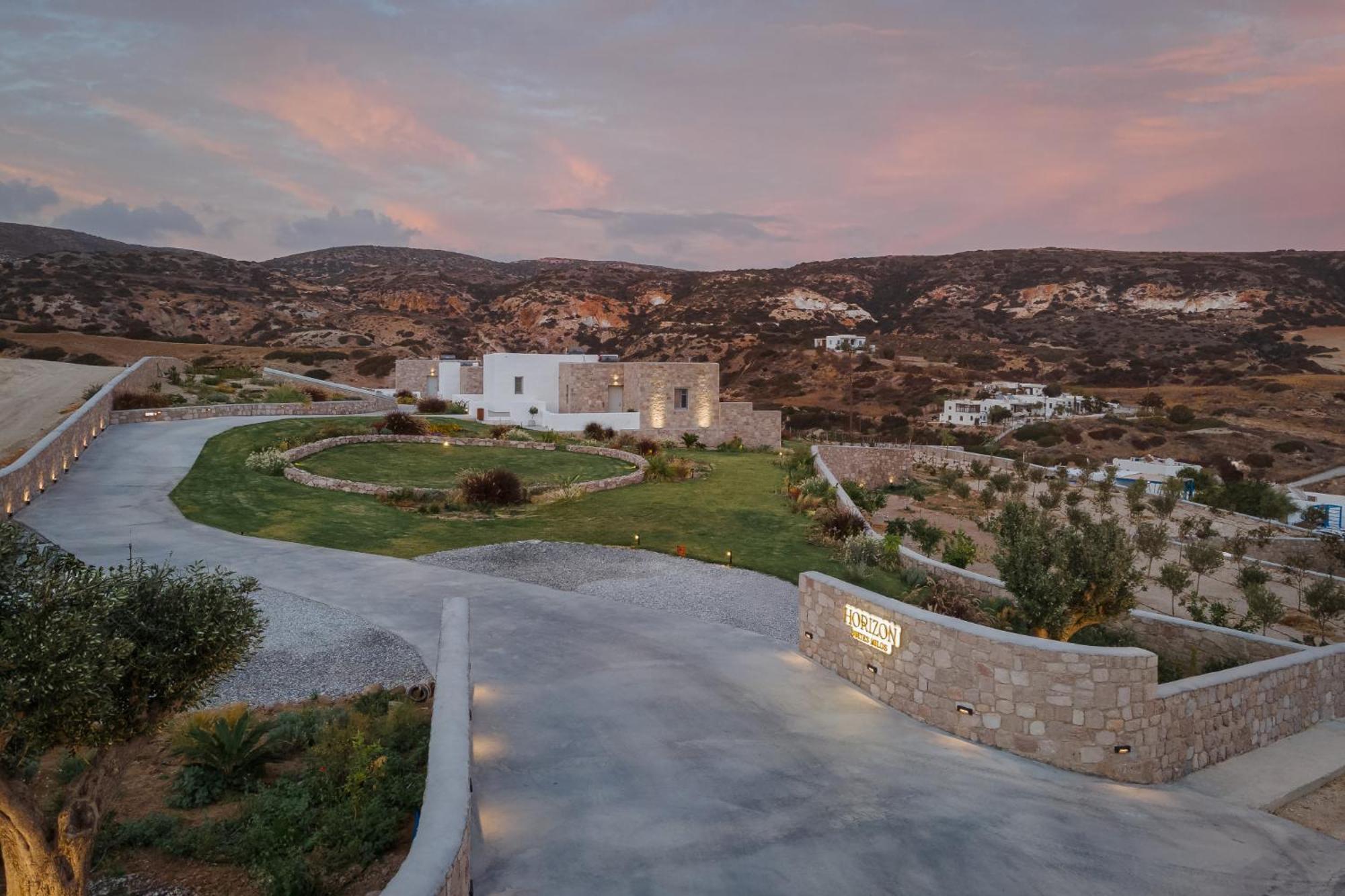 Horizon Suites Milos Paliochori Luaran gambar